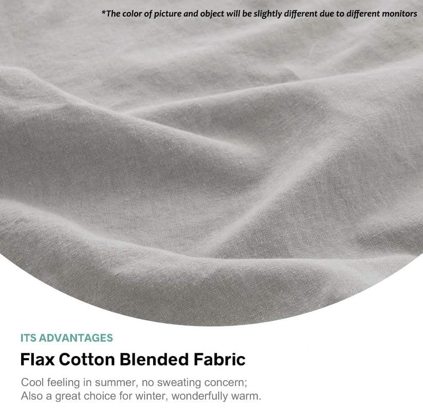 Image of Cultiver Bedsheet for Single Bed, Solid Colour Single Size with 1 Pillow Cover, Small Single Plain Colour Bedsheet Ultra Soft Brushed Micro Fabric Shrinkage & Fade Resistant (60x90 Inches, Light Grey)