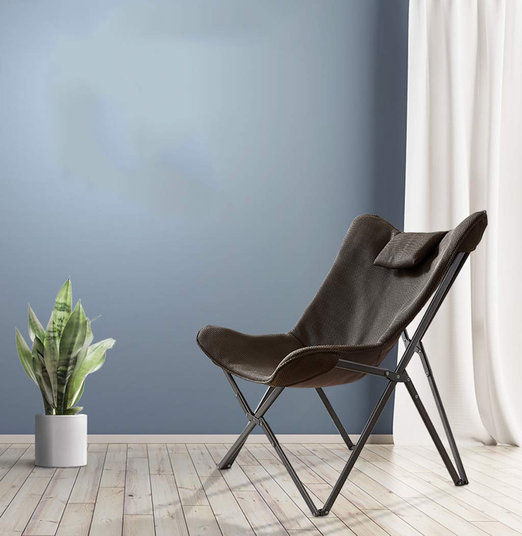 Tumbonas Tumbonas reclinables Sillón reclinable Silla de jardín Sillas de Gravedad Cero Asiento Plegable con Hamaca portátil con reposacabezas para balcón Sala de Estar de Doble Uso