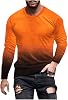 Sudaderas para hombres altos y corpulentos, manga larga ligera, cuello redondo casual, holgadas, pullover deportivo 1