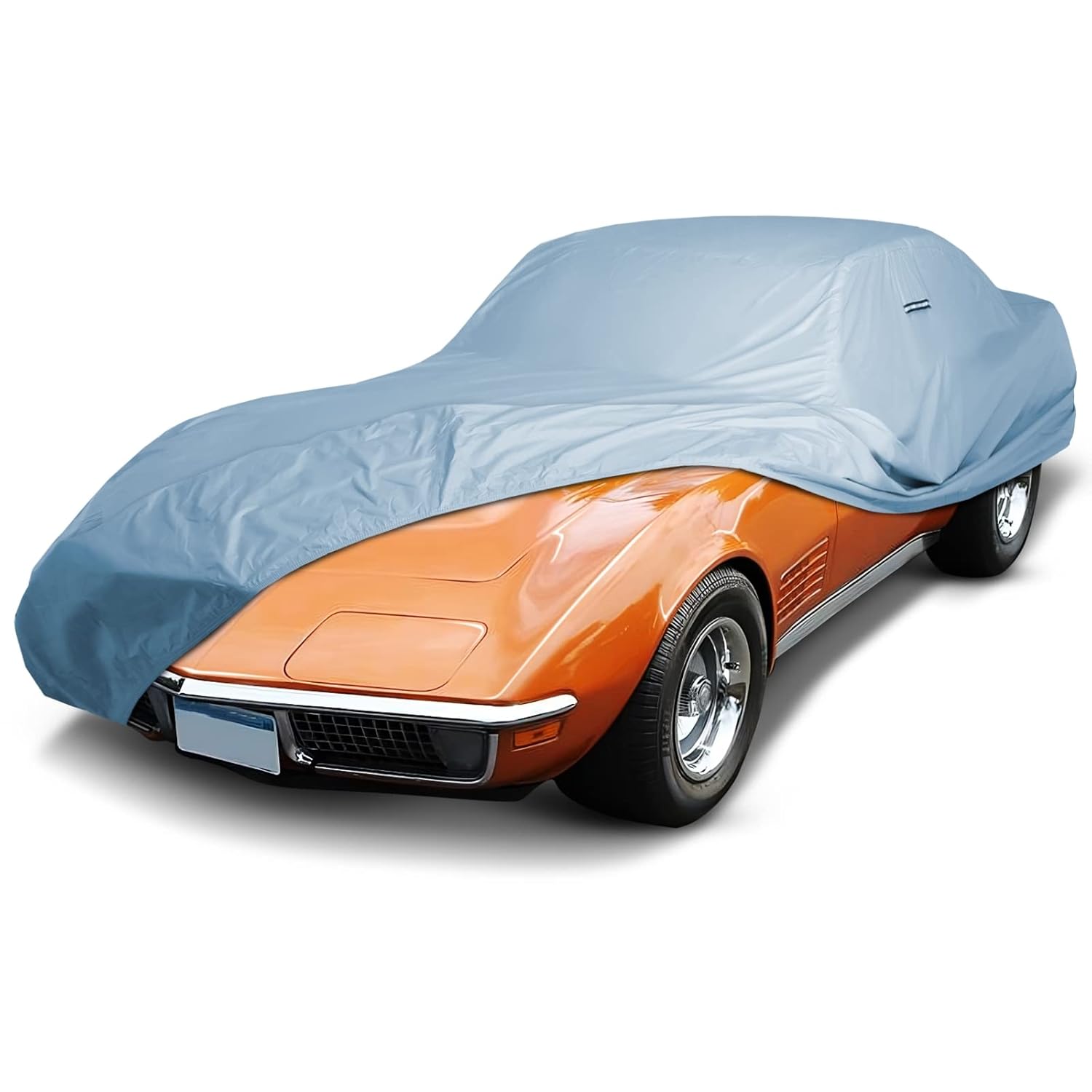 iCarCover Premium Car Cover for 1968-1982 Chevy Corvette C3 Heavy Duty Waterproof All Weather Automobiles Custom Fit Indoor