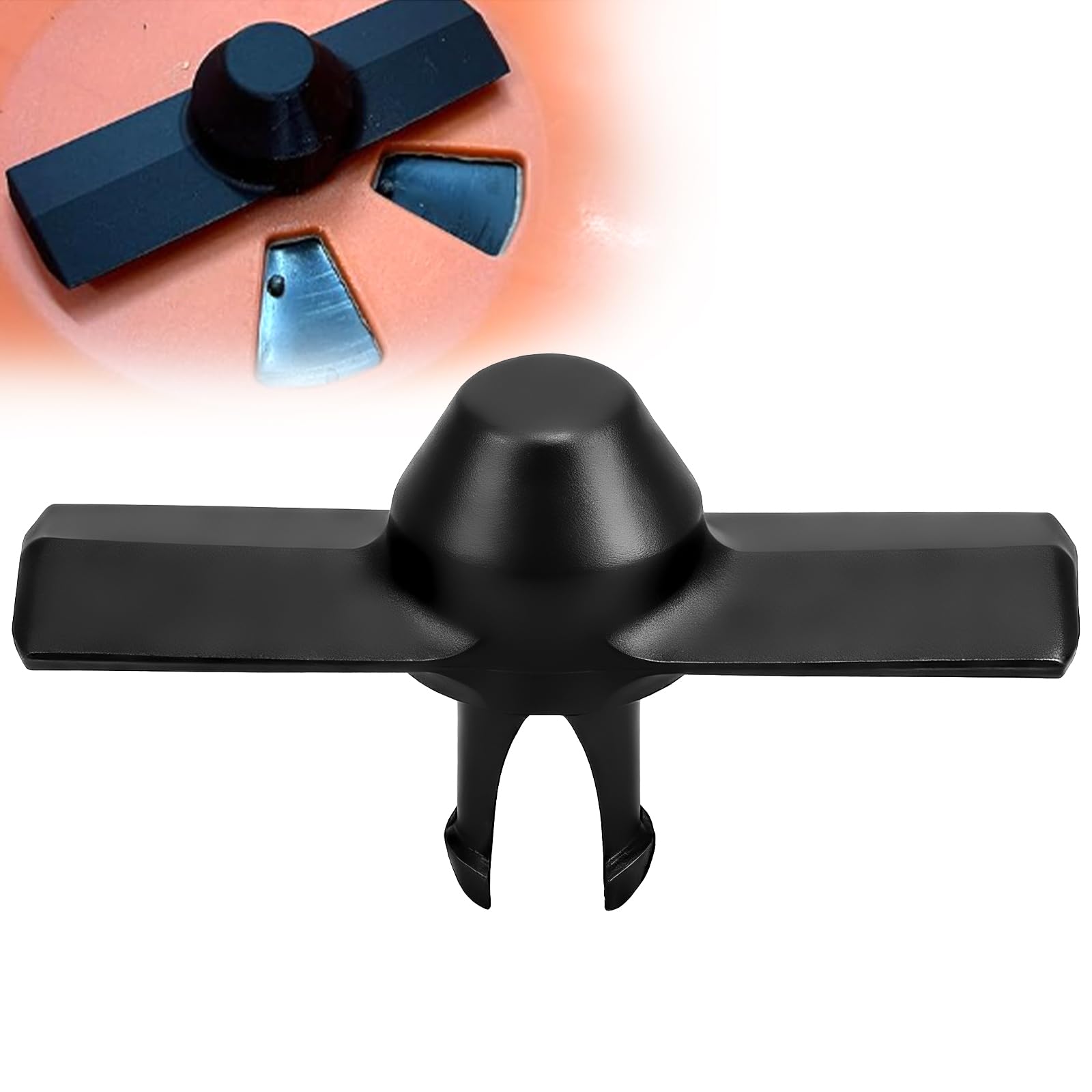 Upgraded Agitator Replacement Part for Echo RB-60 Broadcast Spreader, Improve Spread Width, Black-image-25