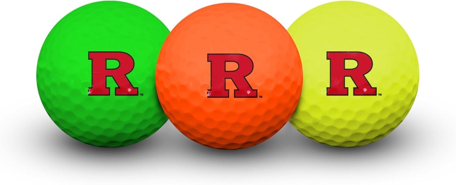 Team Effort Multi-Color Golf Balls Pack of 3 NCAA