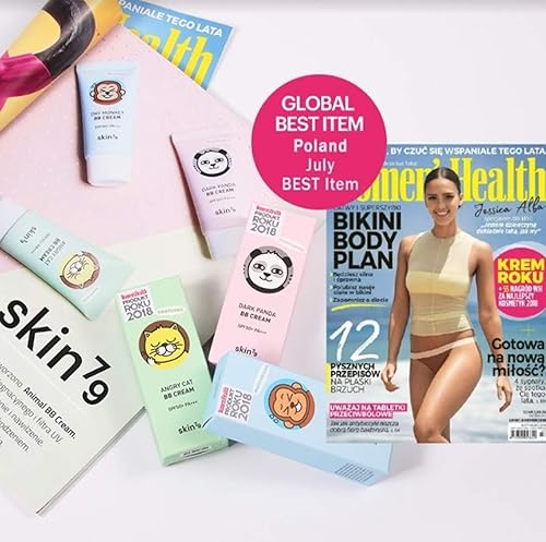 Miniatura 4 de SKIN79 Animal BB Cream Angry Cat Dark Panda Mono seco SPF 50+ PA+++ Hecho en Corea (gato enojado)