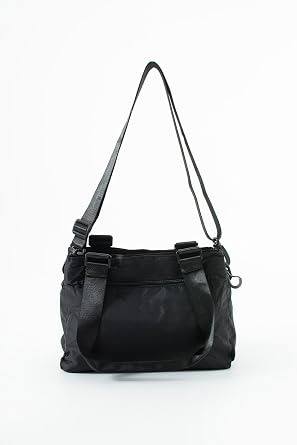 5 Eyes Patterned Parachute Fabric Adjustable Cross Strap Hand And Shoulder Bag