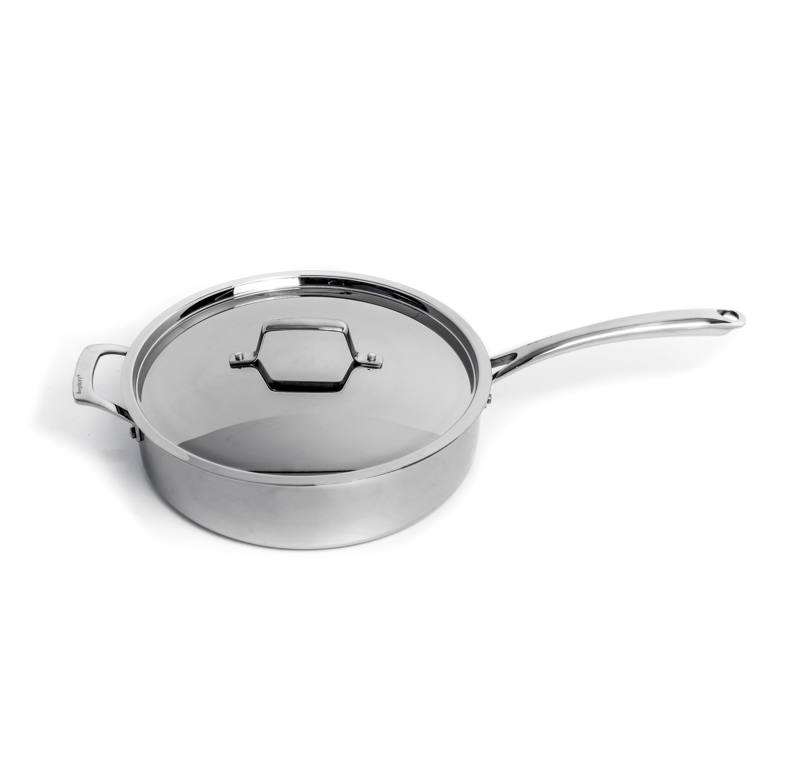 Berghoff Professional Tri-ply Stainless Steel Sauté Pan with Lid