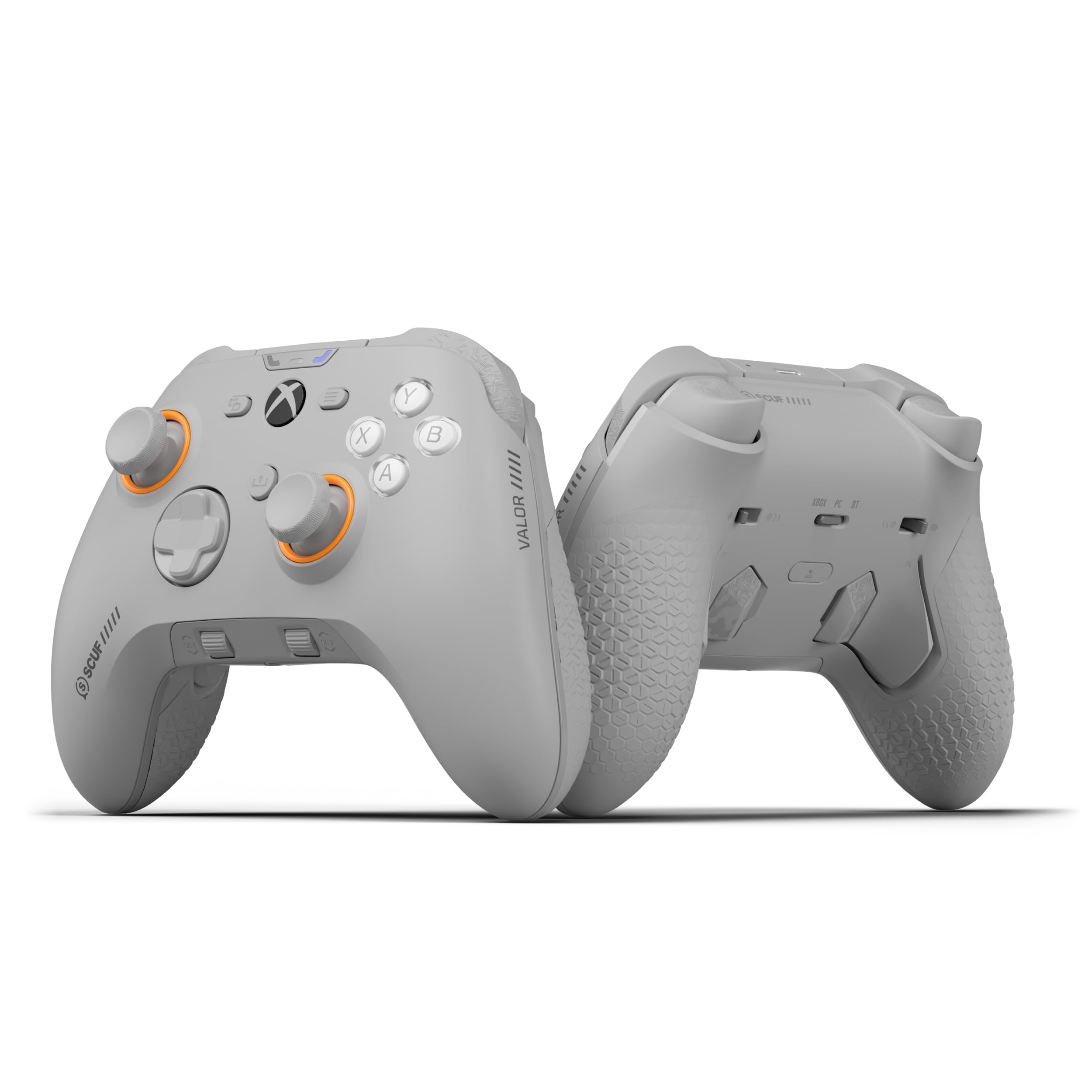 Scuf VALOR PRO WIRELESS Mando Xbox Performance – Paletas Personalizables, Gatillos Instantáneos, Sticks Resistencia de con TMR, Controles de Audio, Xbox Series X|S, Xbox One, Windows PC – Gris Claro