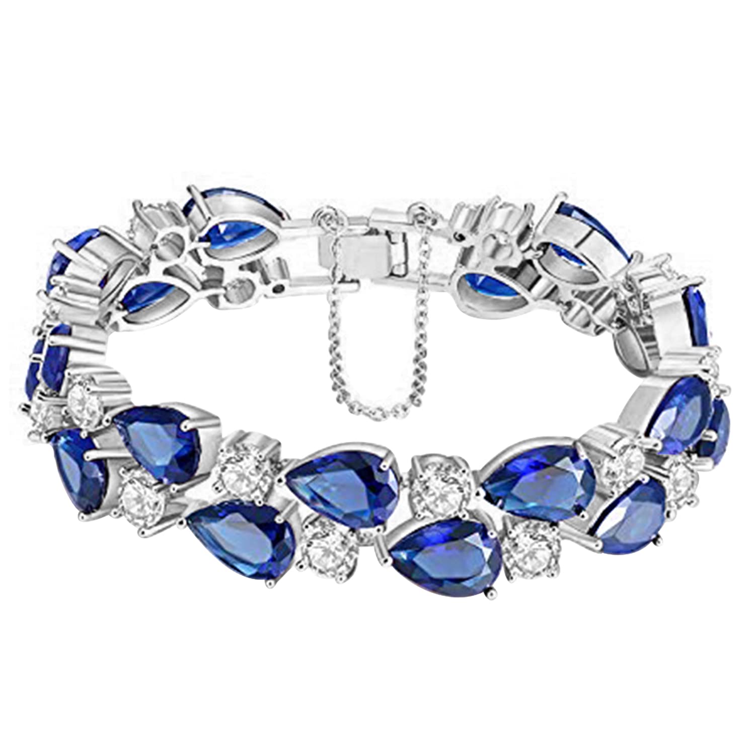See full amazon price history chart for Peora Blue Cubic Zirconia Silver Plated Studded Bracelet for Women Girls - Valentines Gift for Her Peora Blue Cubic Zirconia Silver Plated Studded Bracelet for Women Girls - Valentines Gift for Her (B09DVC5QYG) Amazon Price History, Amazon Price Tracker