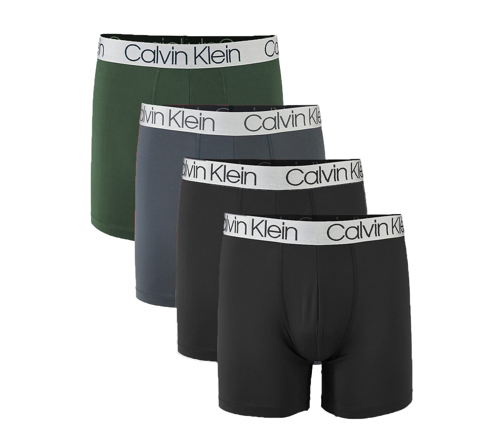 Calvin Klein Men`s Microfiber Boxer Briefs 4 Pack