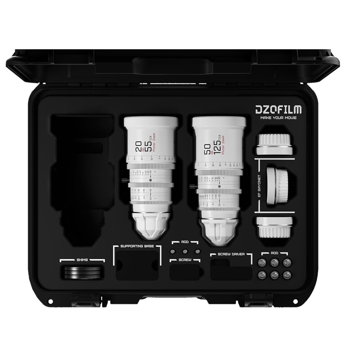 Amazon.com: DZOFILM Pictor 20-55mm and 50-125mm T2.8 Super35