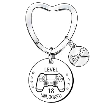 Cadeau Anniversaire 18 Ans Fille Porte-Clu00e9s Pour 18E Anniversaire,18 Ans Cadeau D'Anniversaire Pour Demon Slayer