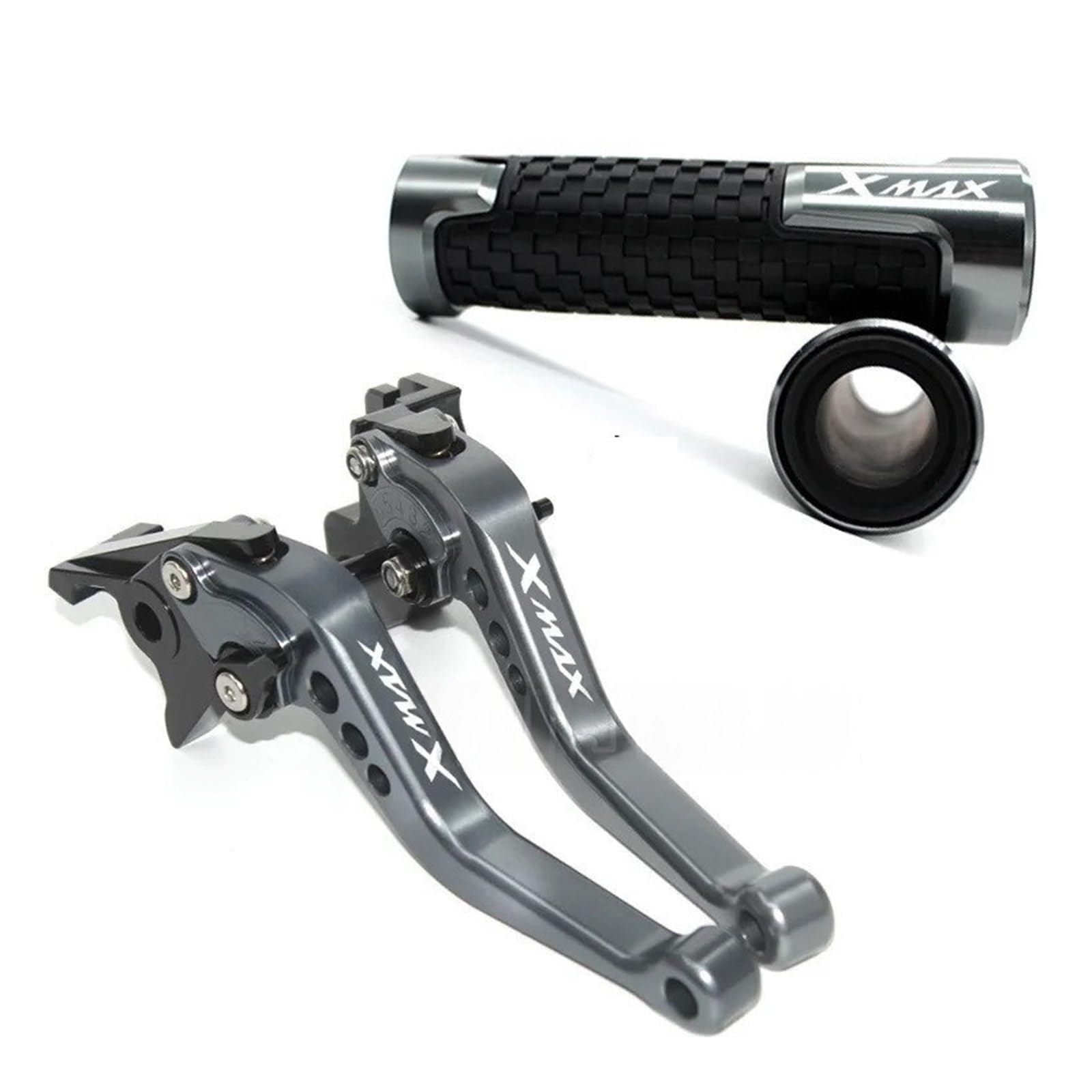 YWQJIOPM Motorcycle Brake Clutch Lever for Xmax 250 400/300/250/125 Motorcycle Clutch Lever Brake Lever Set Adjustable Folding Handle Levers Clutch Lever