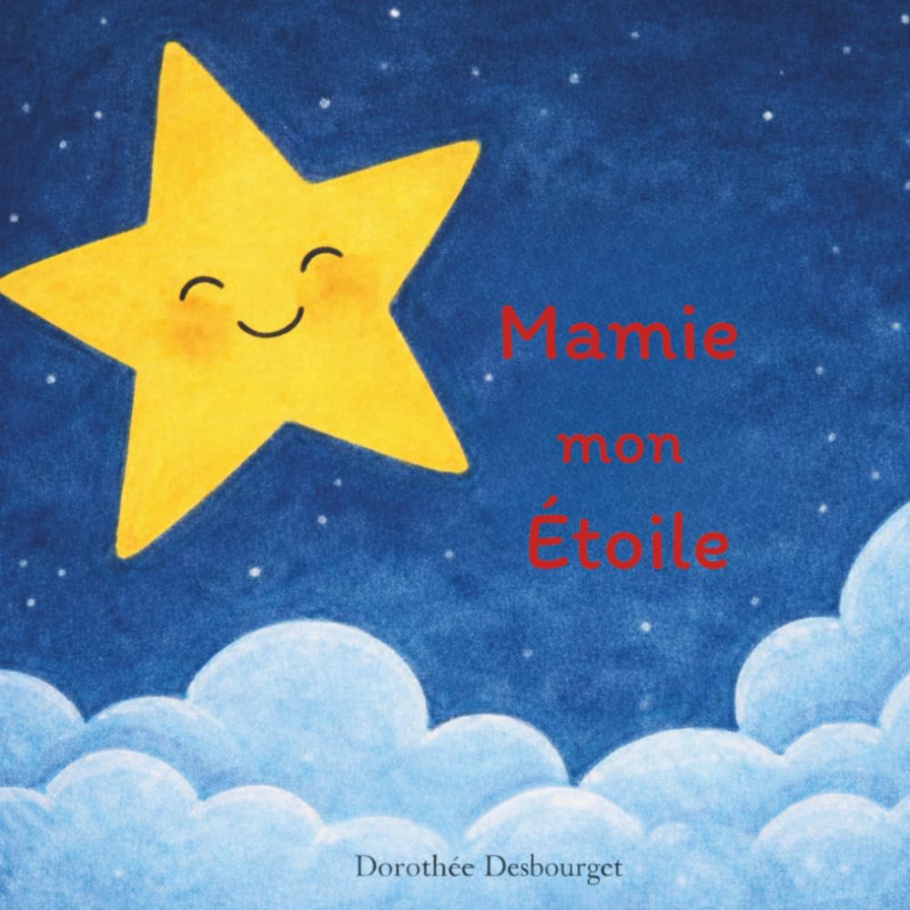 Mamie mon Étoile: Un livre imagé pour accompagner les enfants à apprivoiser la mort d'un être cher