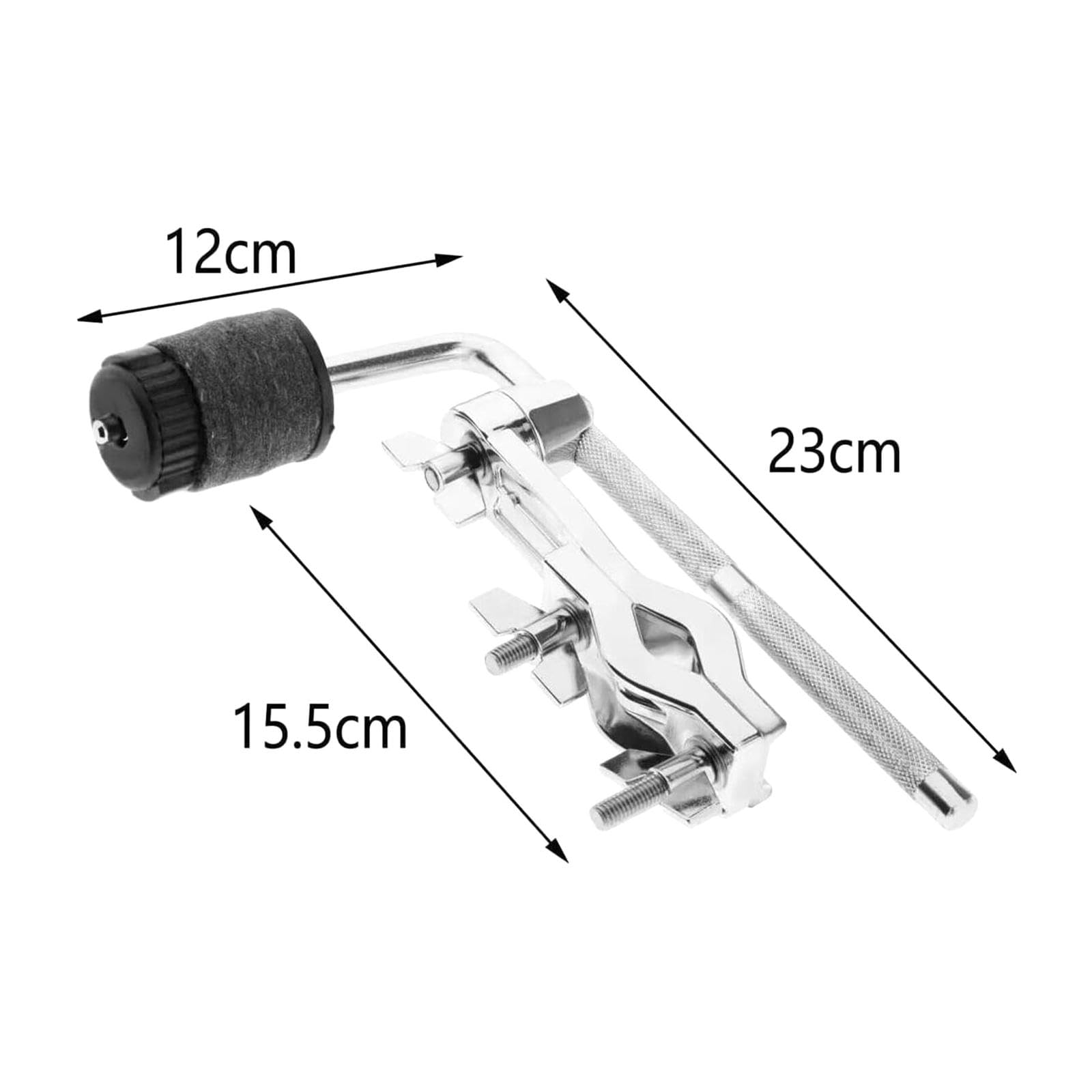Clip de Fixation pour Cymbale, Fixation Facile à Installer, Rallonge de Batterie