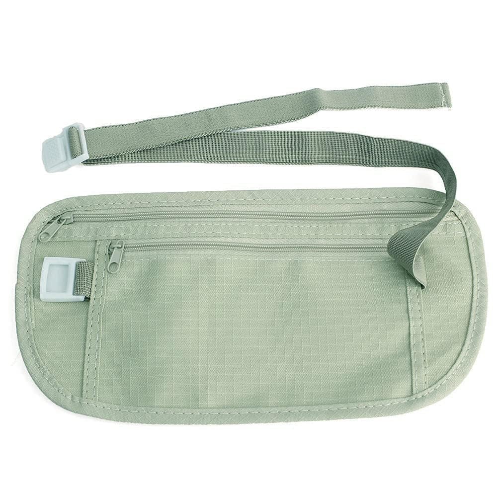 Travel Money Belt, Hidden Waist Pouch, Multicolour, Water Resistant, Polyester, RFID Blocking, Adjustable Strap, Lightweight-image-26