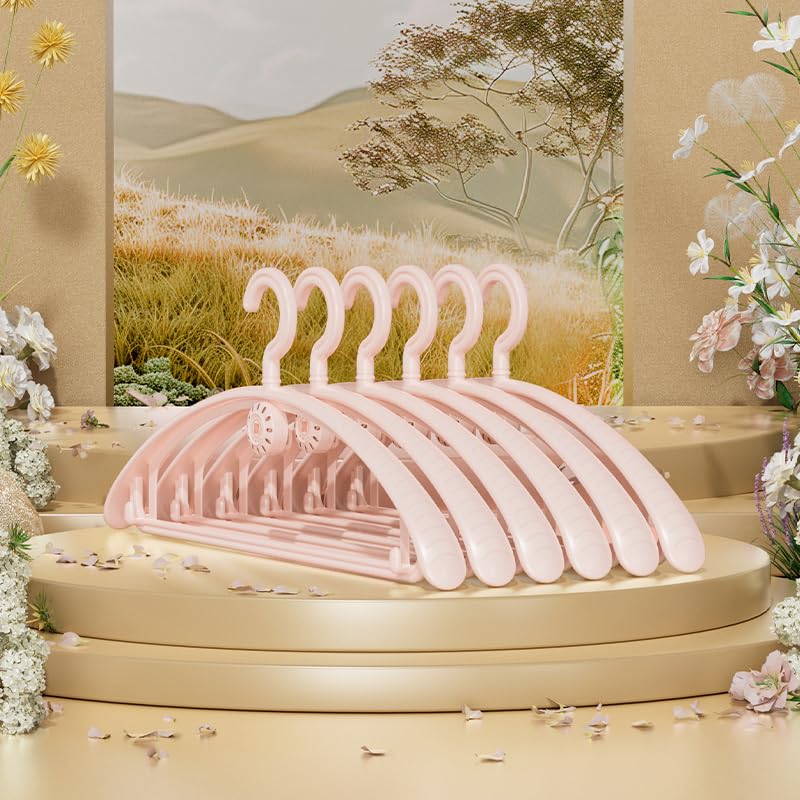 MDGC Pack of 20 -Clothes Hangers Non-Slip, Space Saving Felt Hangers for Pants, Coat -Plastic Clothes Hanger with Hooks and Aromatherapy Design, Infuse Clothes with Fragrance