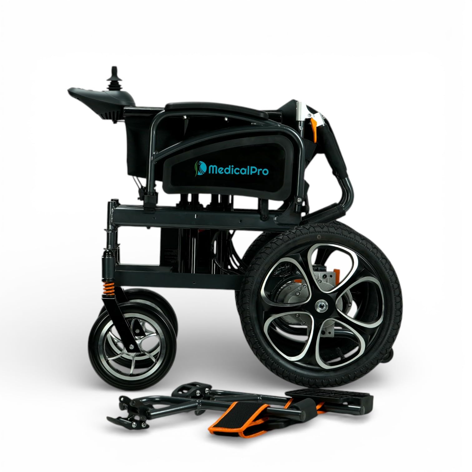 Silla de Ruedas Eléctrica MedicalPro S300 Plegable de Aluminio