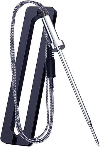 Sonda de termómetro para barbacoa, sondas de temperatura de repuesto de hasta 572 F (572.0 F)  para NutriChef Modelo PWIRBBQ299