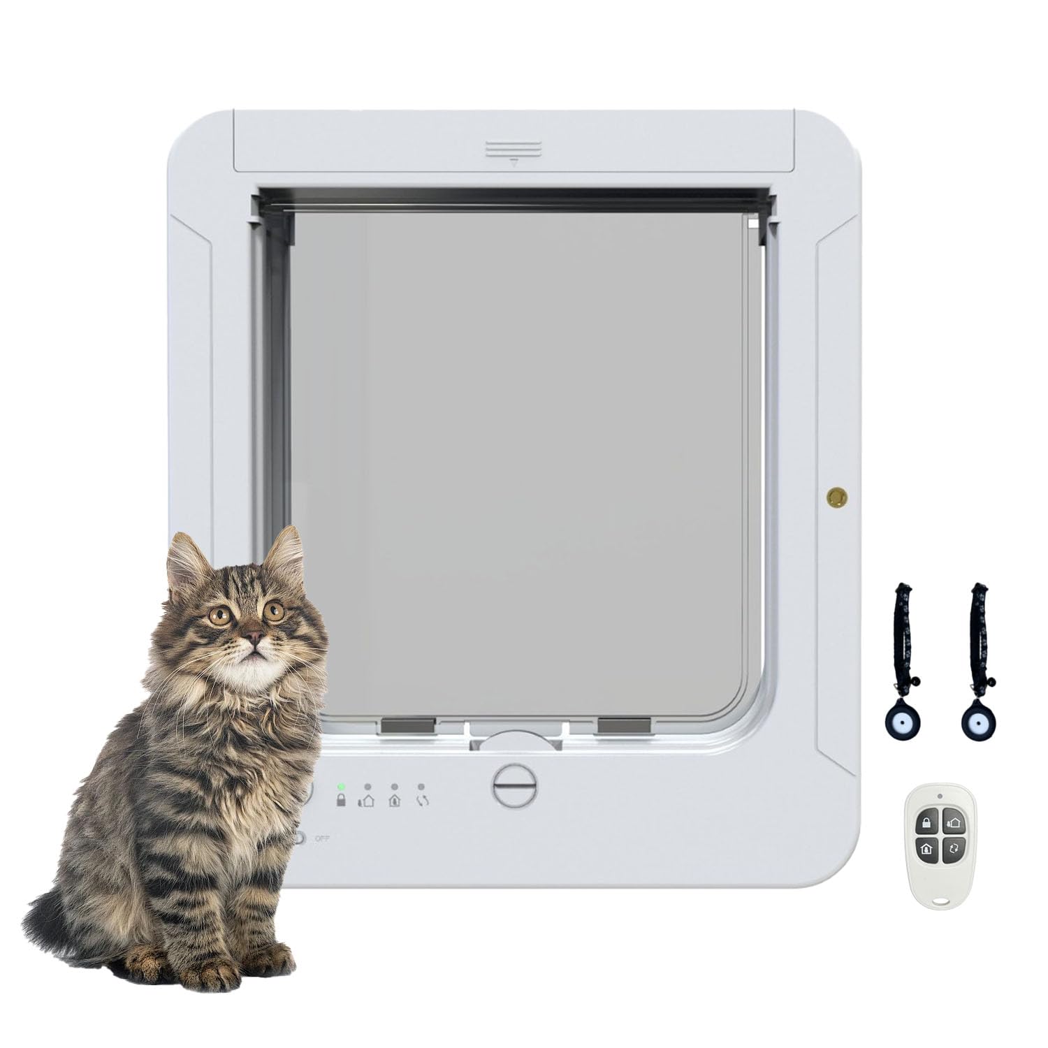 Porta per gatti con microchip, gattaiola attivata