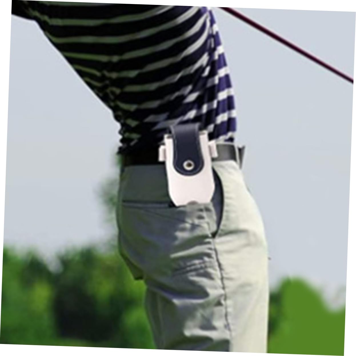 Borsa da Golf 2 Pezzi Custodia Porta Pallina Porta Tee Portatile