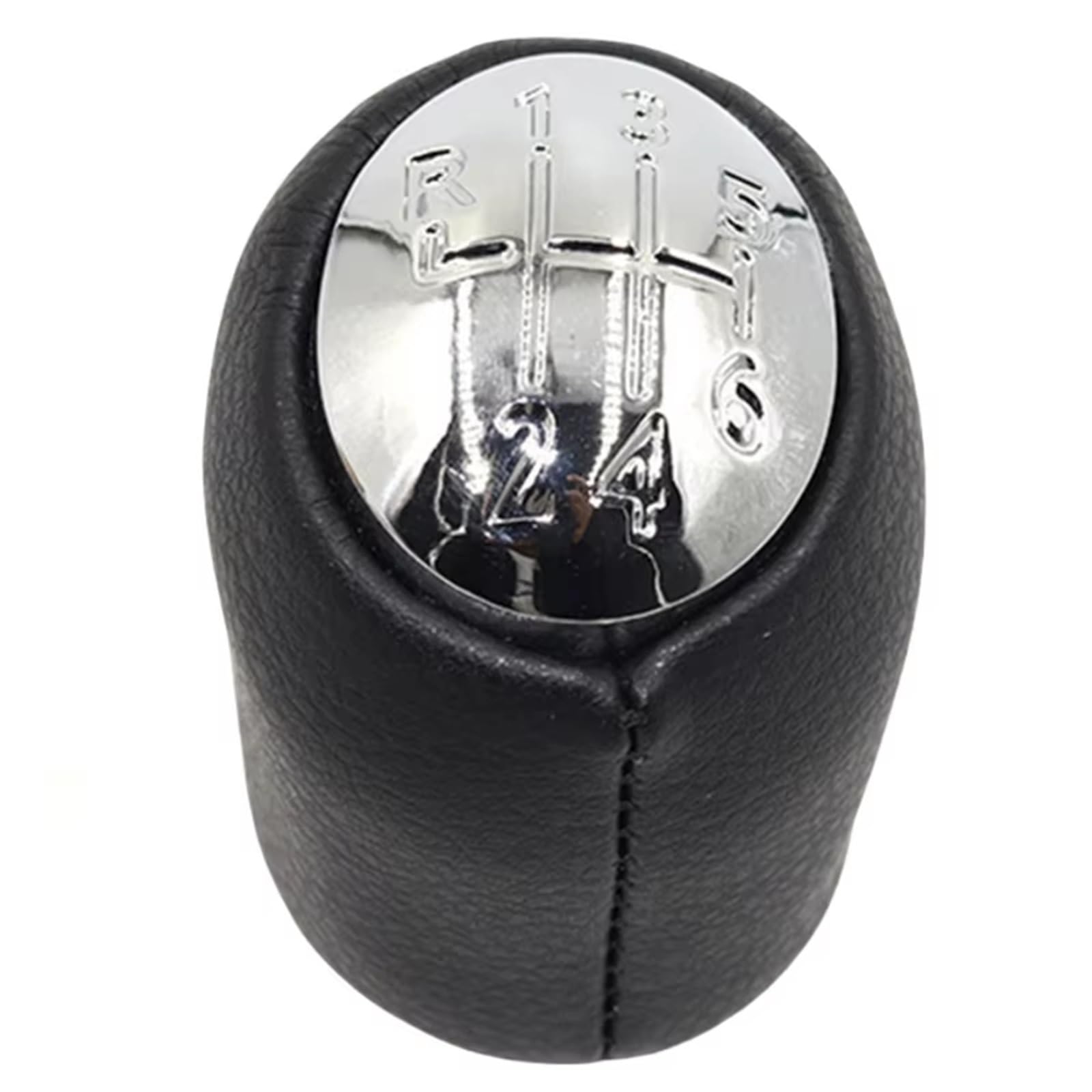 CVCMGDGNEA Gear Shift Knob Lever Change Gearbox Stick Shifter Leather for Avantime 2001-2004 Manual Selector Handle Ball Gear Shift Knob Manual