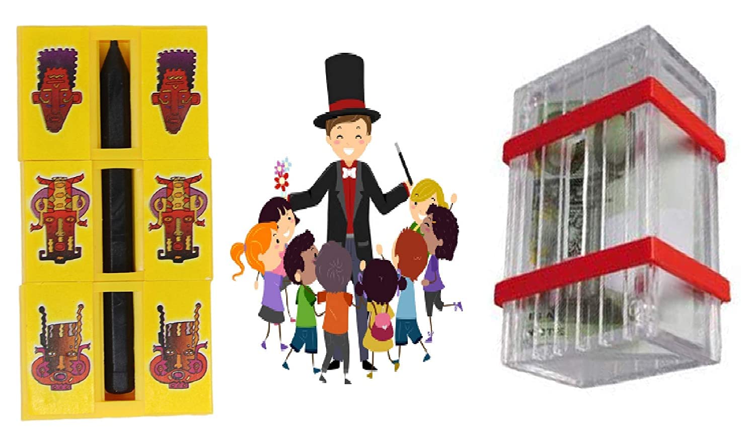See full amazon price history chart for Combo of Zig Zag Pencil Magic Trick Toy with Surprise Fool Box for Kids and Adults Combo of Zig Zag Pencil Magic Trick Toy with Surprise Fool Box for Kids and Adults (B0BC2197WM) Amazon Price History, Amazon Price Tracker