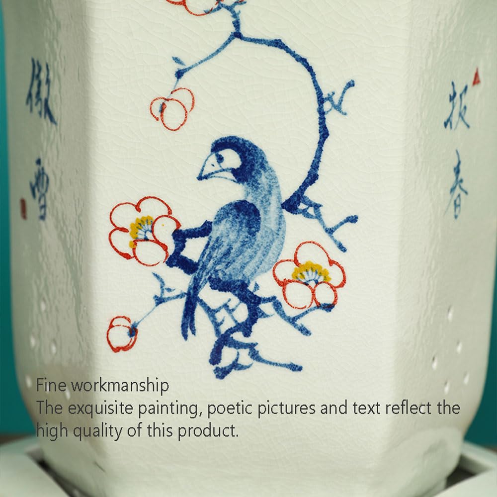 Doniczki ceramiczne Doniczki doniczkowe Doniczki doniczkowe Doniczkowe niebiesko-białe porcelanowe doniczki Doniczki do szkółek orchidei Ceramika Bonsai Doniczki ze storczykami Doniczki do wnętrz