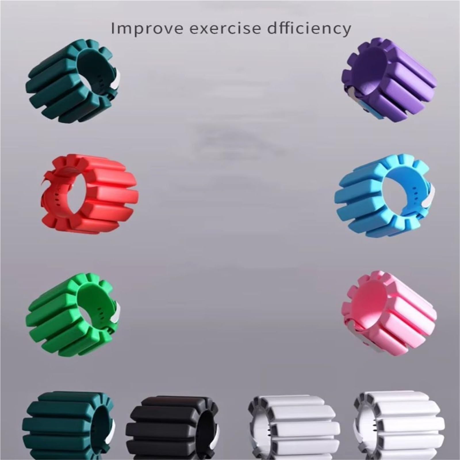 Muñequeras Con Peso 1 par de pulseras de pesas de silicona de 2 libras for yoga, correa de muñeca con peso ajustable, equipo de fitness con soporte de peso.