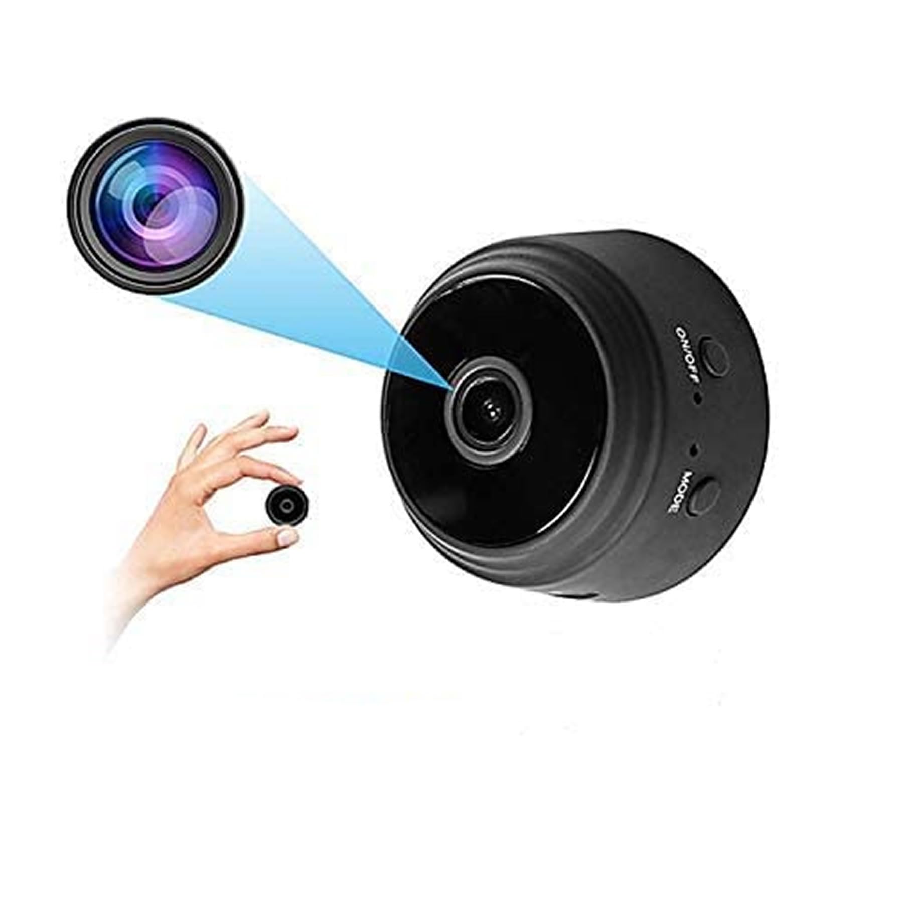 Zinzo Full HD Home Security WiFi Spy Camera 360° Security Camera for Home Outdoor High HD Focus Spy Magnet Mini WiFi Magnetic Live Stream Night Vision-picture-20