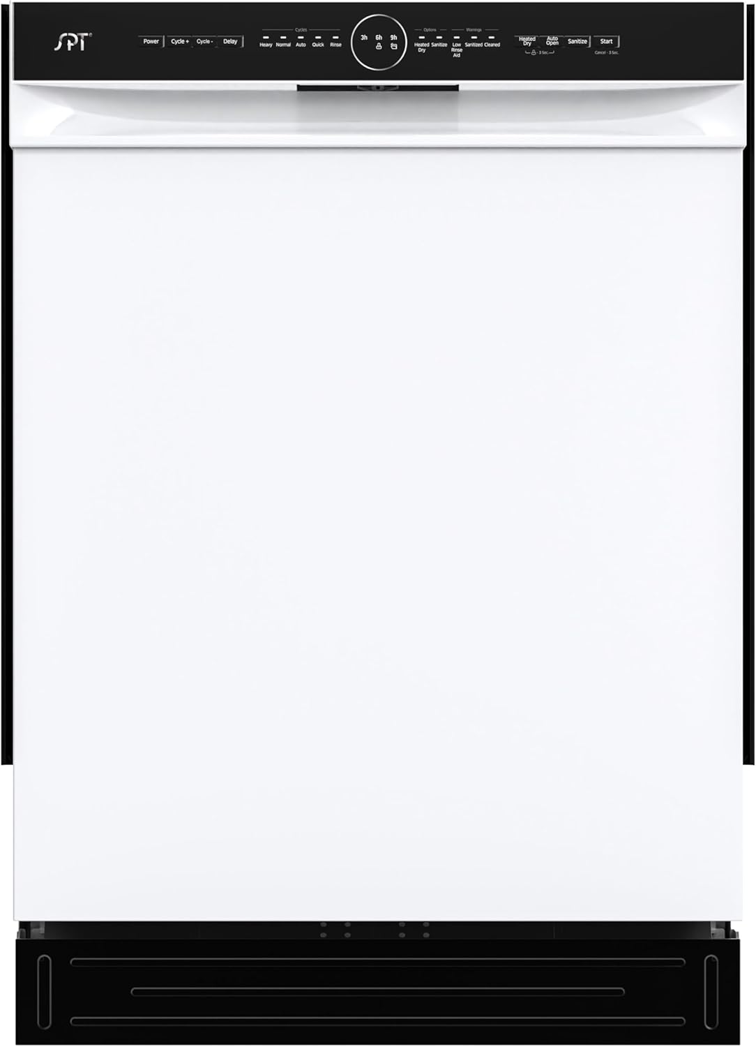 SD-6505W: 24″ Built-In Stainless Steel Tall Tub Dishwasher w/Smart Wash System, Heated Drying & ENERGY STAR – White