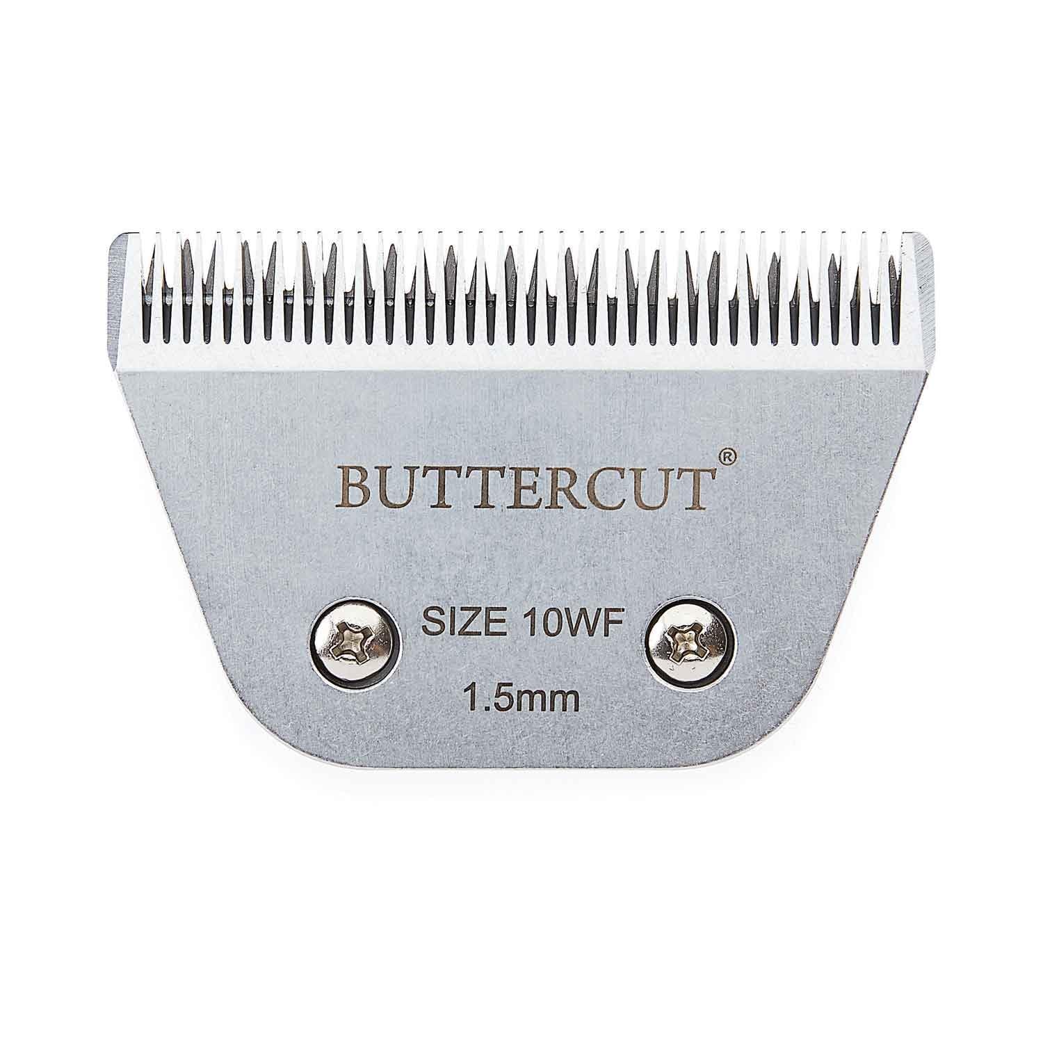 PUREPET Wide Grooming Clipper Blades Geib Premium Buttercut A5 Compatible Cuts Time and Effort on Clipping Dogs and Cats (10F)