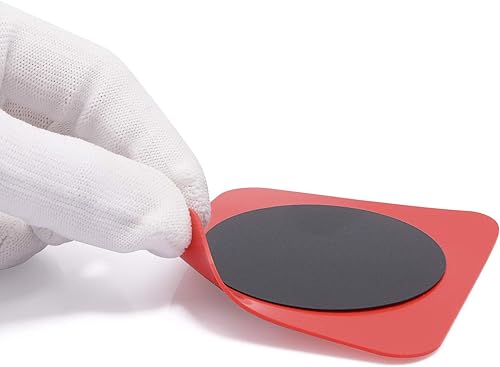 Miniatura 6 de Gomake Imanes de vinilo para ventana, soporte magnético de tinte de 4 piezas con 4 parches adsortivos para envolver automóviles, juego de