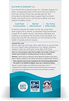 Vista 7 de Nordic Naturals Ultimate Omega-D3, sabor a limón, 90 geles blandos, 1280 mg de omega-3 + 1000 UI de vitamina D3, EPA y DHA, promueve la salud