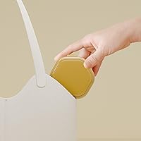 Vista 7 de Caja de baño para dentaduras postizas con cesta de colador, contenedor de almacenamiento para retenedores, impermeable, protector bucal para el hogar