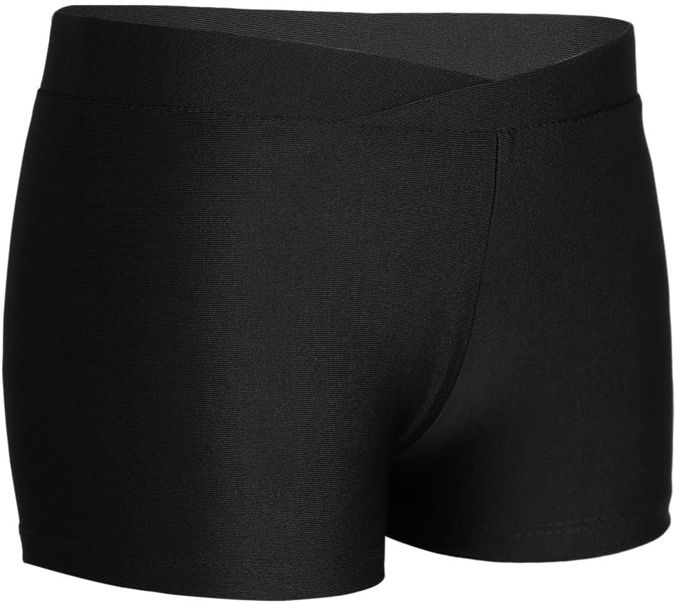iEFiEL Kids Girls Sports Dance Shorts Ballet Gymnastics Booty Shorts Bottom Workout Training Boyshort Panties