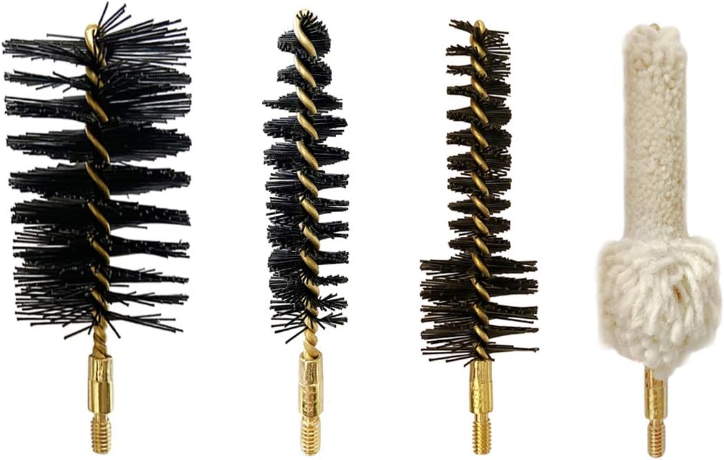 .308 Chamber Brush,1 Chamber Nylon 1 Chamber Mop 1 Bolt Carrier Brush 1 Upper Receiver Nylon Brush