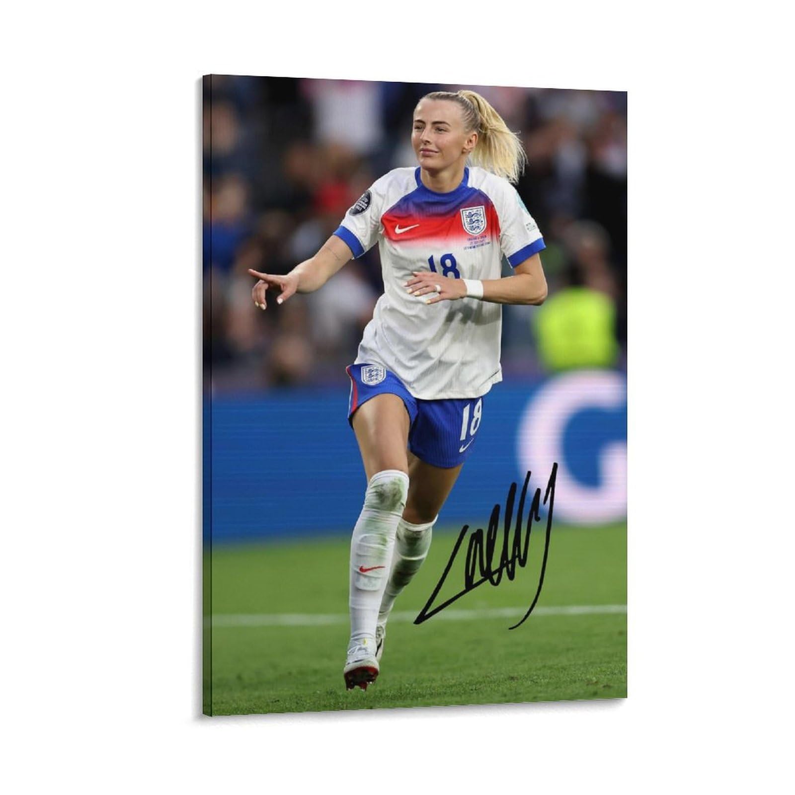 ASUIU Chloe Kelly Canvas Poster Poster Print Art Wall Painting Canvas Posters Modern Bedroom Decor 24x36inch(60x90cm)