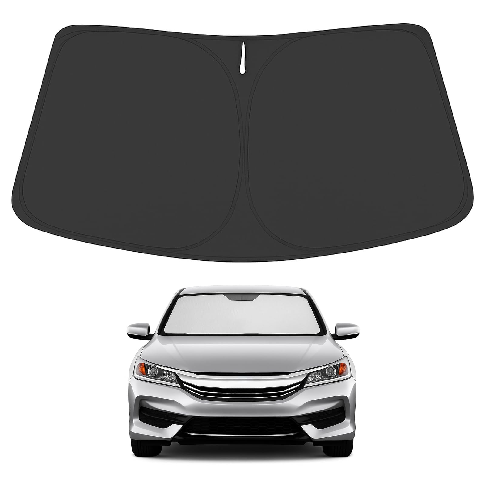 Proadsy Custom Fit 2014-2017 Honda Accord Windshield Sun Shade, Blocks Heat
