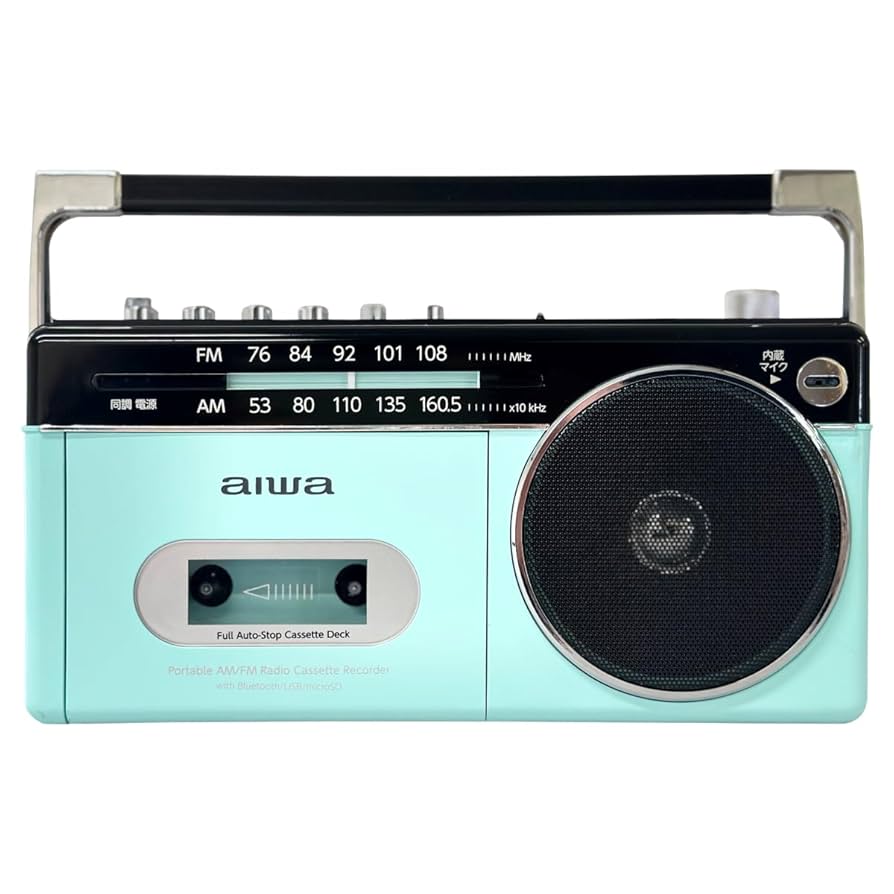 Amazon.co.jp: Aiwa アイワ ラジカセ audio -G RCP3 パステル