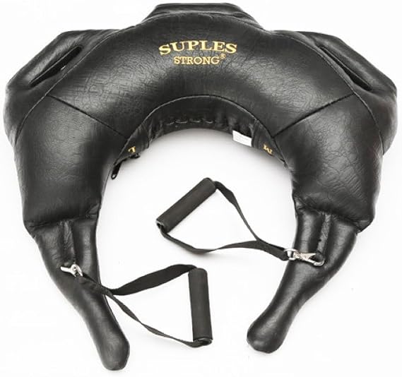 Suples Bulgarian Bag Strong Model (Genuine Leather) - The Original Bulgarian Bag Creator - Fitness Bag, Crossfit, Wrestling, Functional Training Bag, Sandbag, Powerbag, Training Bag.