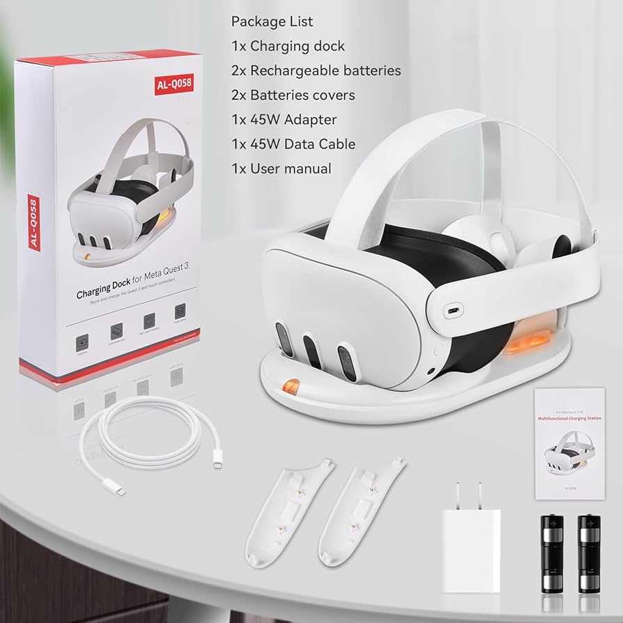 Amazon.co.jp: 45W コンパクト充電ステーション 充電ドック Meta