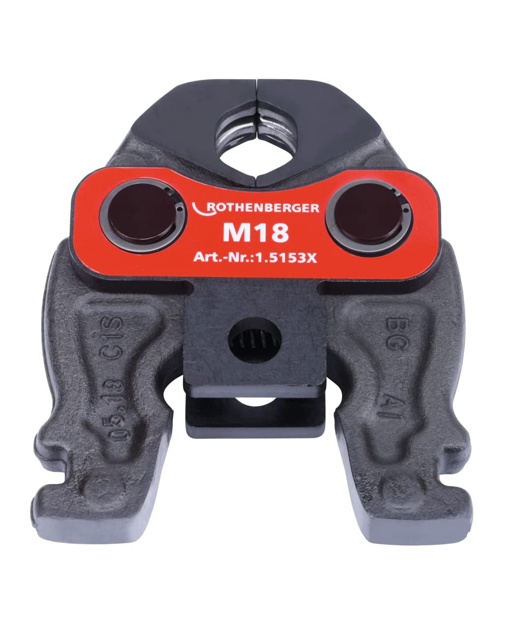 ROTHENBERGER 1000002804 Zestaw szczęk zaciskowych Compact, kontur M 15-18-22-28 mm