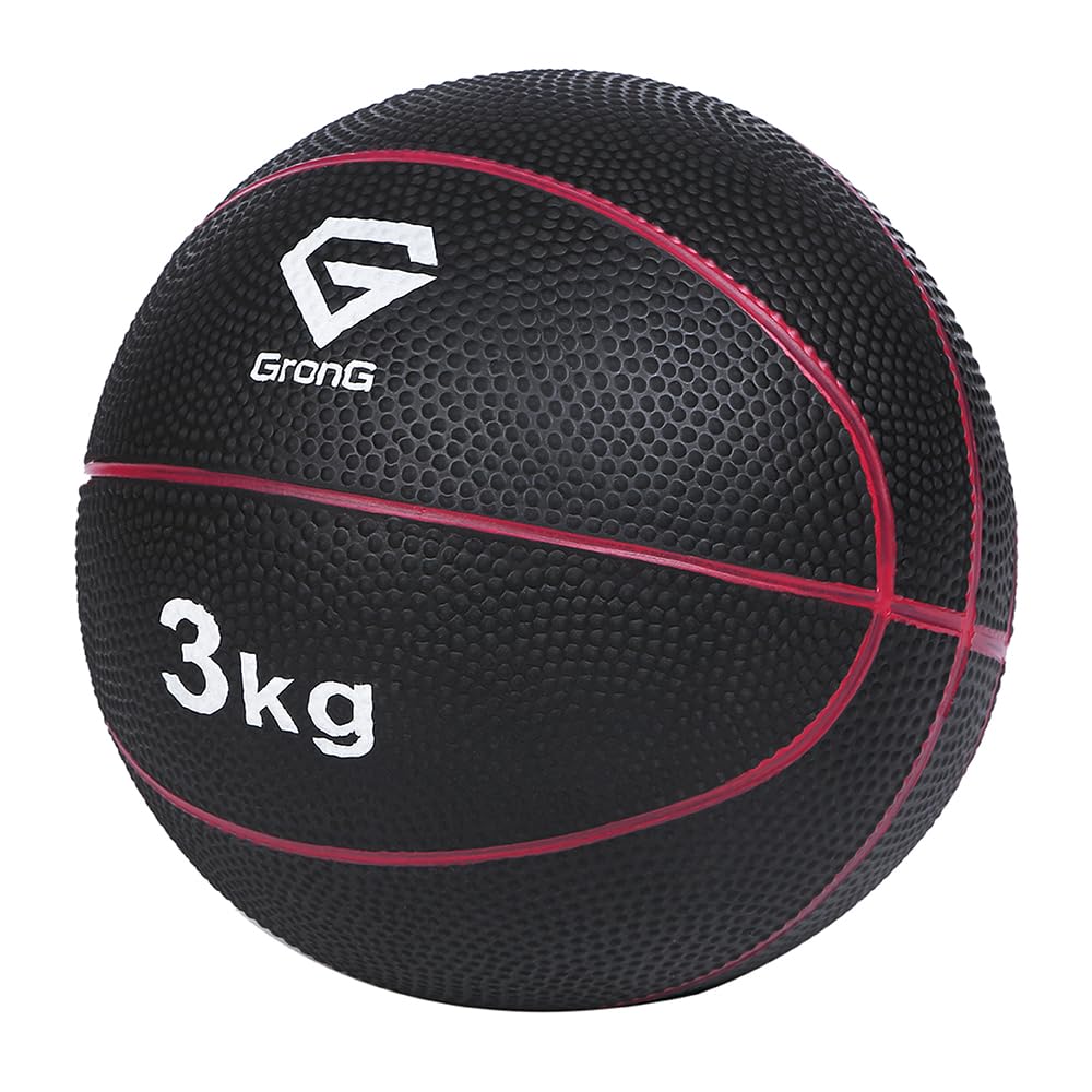 グロング メディシンボール 3kg ウェイトボール 筋トレ ボール トレーニング…