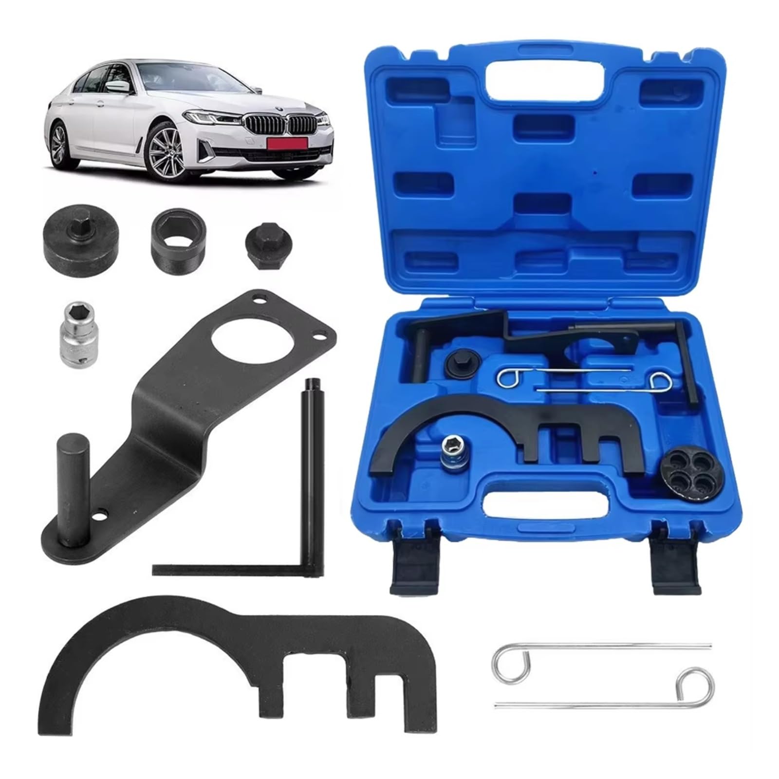 Compatible Con Para N47 N47S N57 Herramienta Sincronización Árbol Levas Motor Dispositivo Bloqueo Ajuste Kit Árbol Levas Dual Kit Sincronización Motor