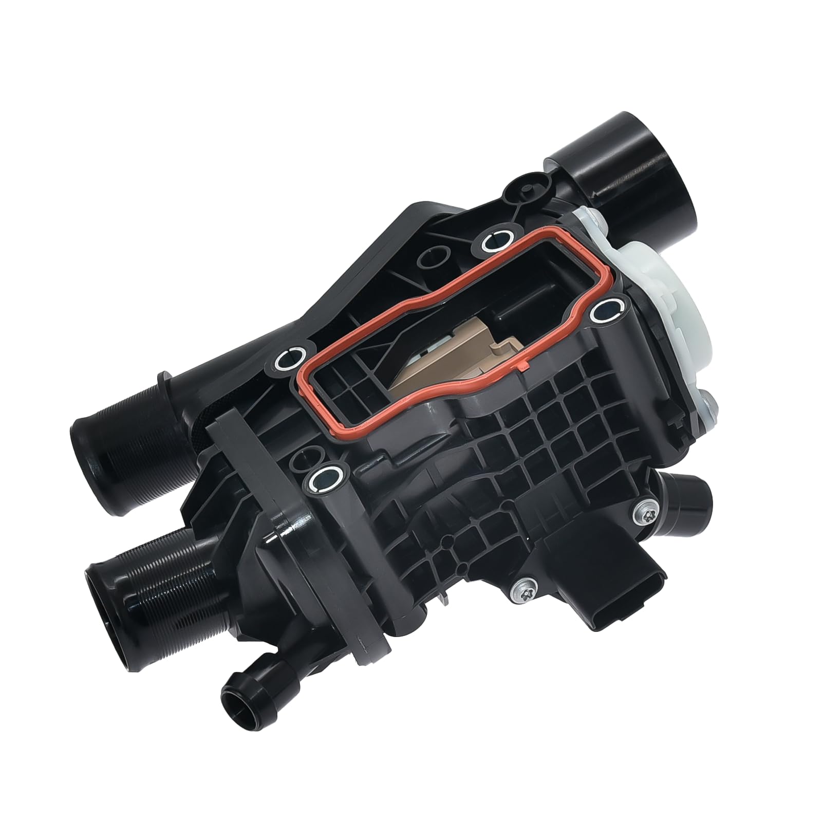 KAOLALI 9804160380 - Carcasa de termostato compatible con Peugeot 308 Citroën C4 C5 III 308 508 2.0 BlueHDi - Carcasa para termostato