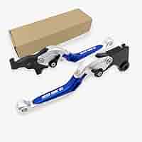 Adjustable Folding Brake & Clutch Levers For BMW G310GS/G310R (2017-2023) - CNC Aluminum, Black