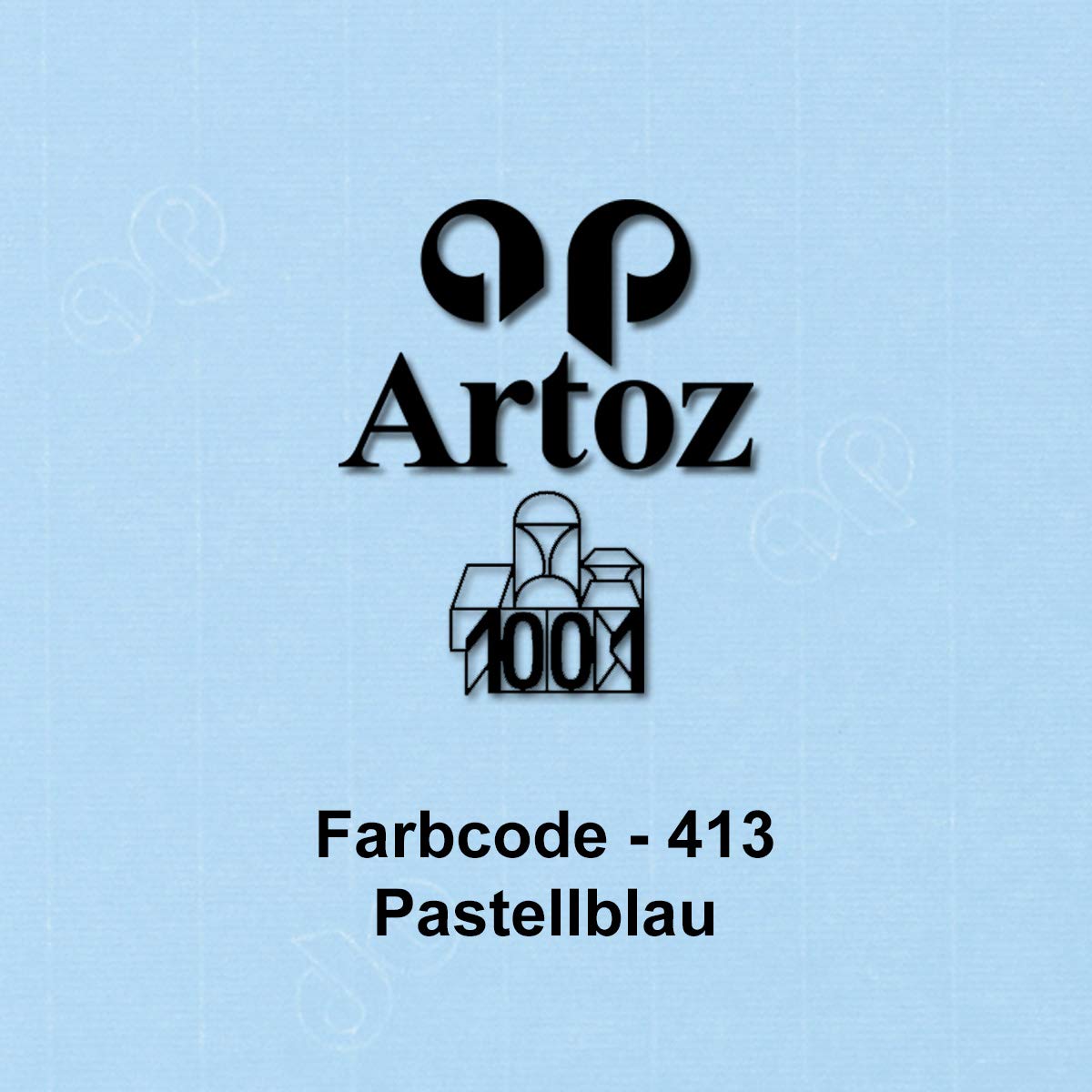 ARTOZ 200 x koperty DIN C5 niebieskie (pastelowe niebieskie) - 229 x 162 mm, koperta bez okienka - koperty samoprzylepne - seria ARTOZ 1001