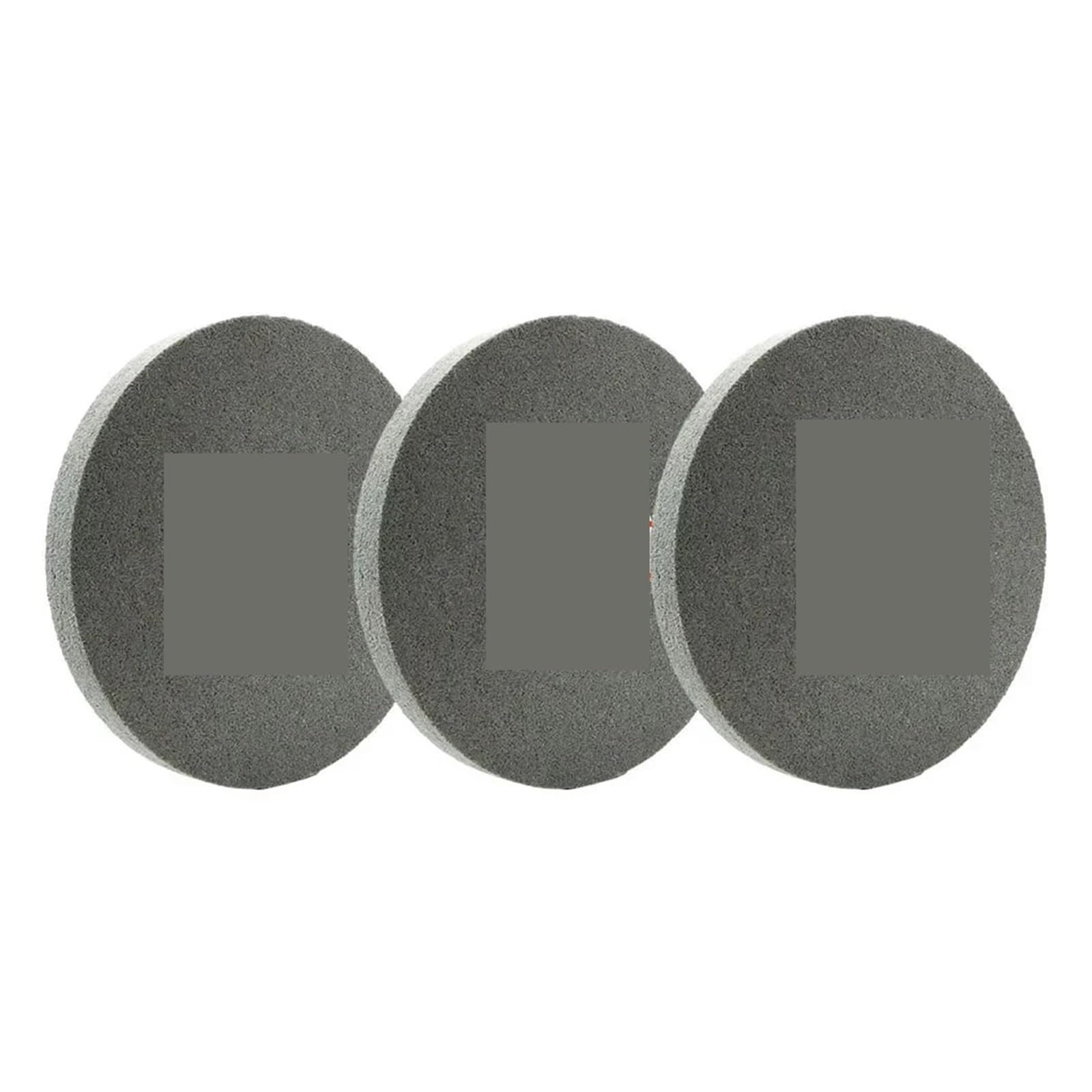 Rueda de desbarbado for eliminación de manchas de soldadura, rueda de máquina pulidora, ruedas de pulido de fibra de nailon, fibra resistente al desgaste de 1 pulgada y 25mm