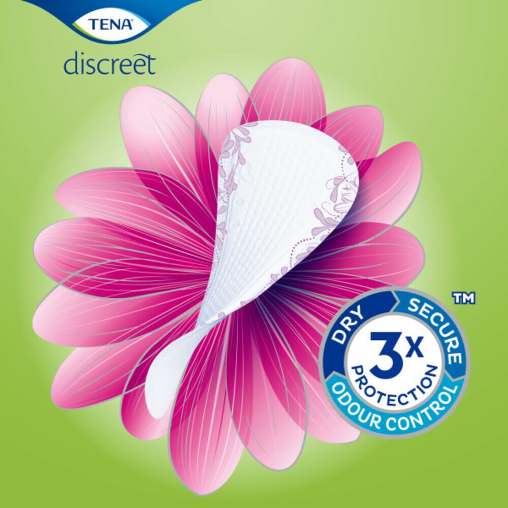 Tena Lady Mini Magic Einlagen, Riesenpackung (6 Packungen je 34 Einlagen)