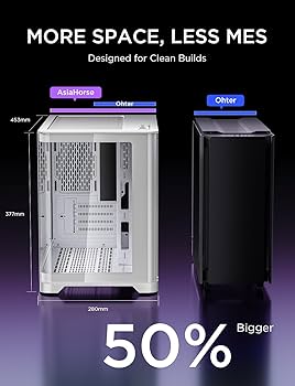 AsiaHorse白pcケース簡易水冷付き Amazon.co.jp: AsiaHorse: ATX PCケース