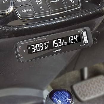 Amazon.co.jp: ナポレックス(Napolex) 車用VTメータークロック